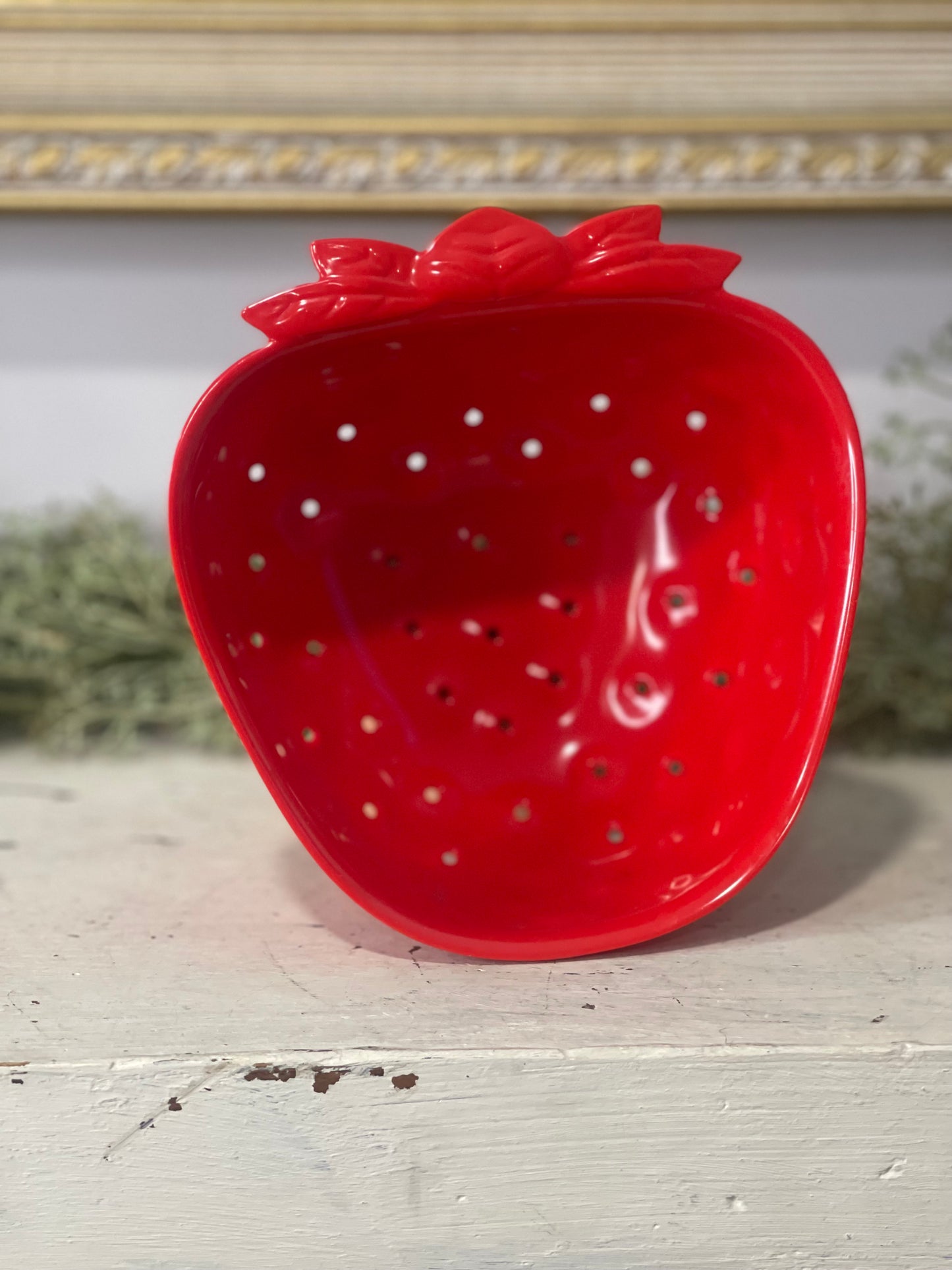 Strawberry Plastic Colander