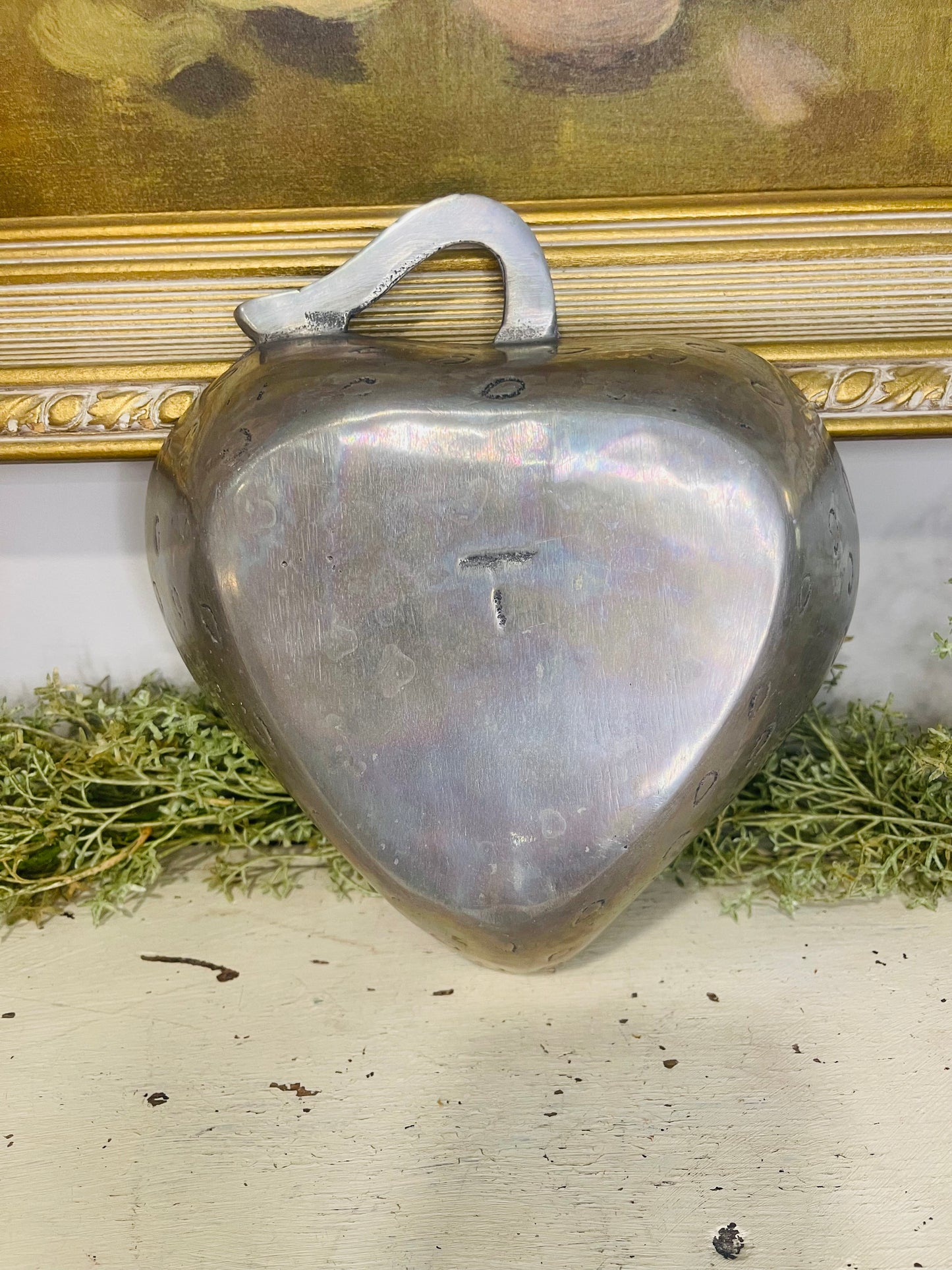 Collectible Strawberry Pewter Bowl