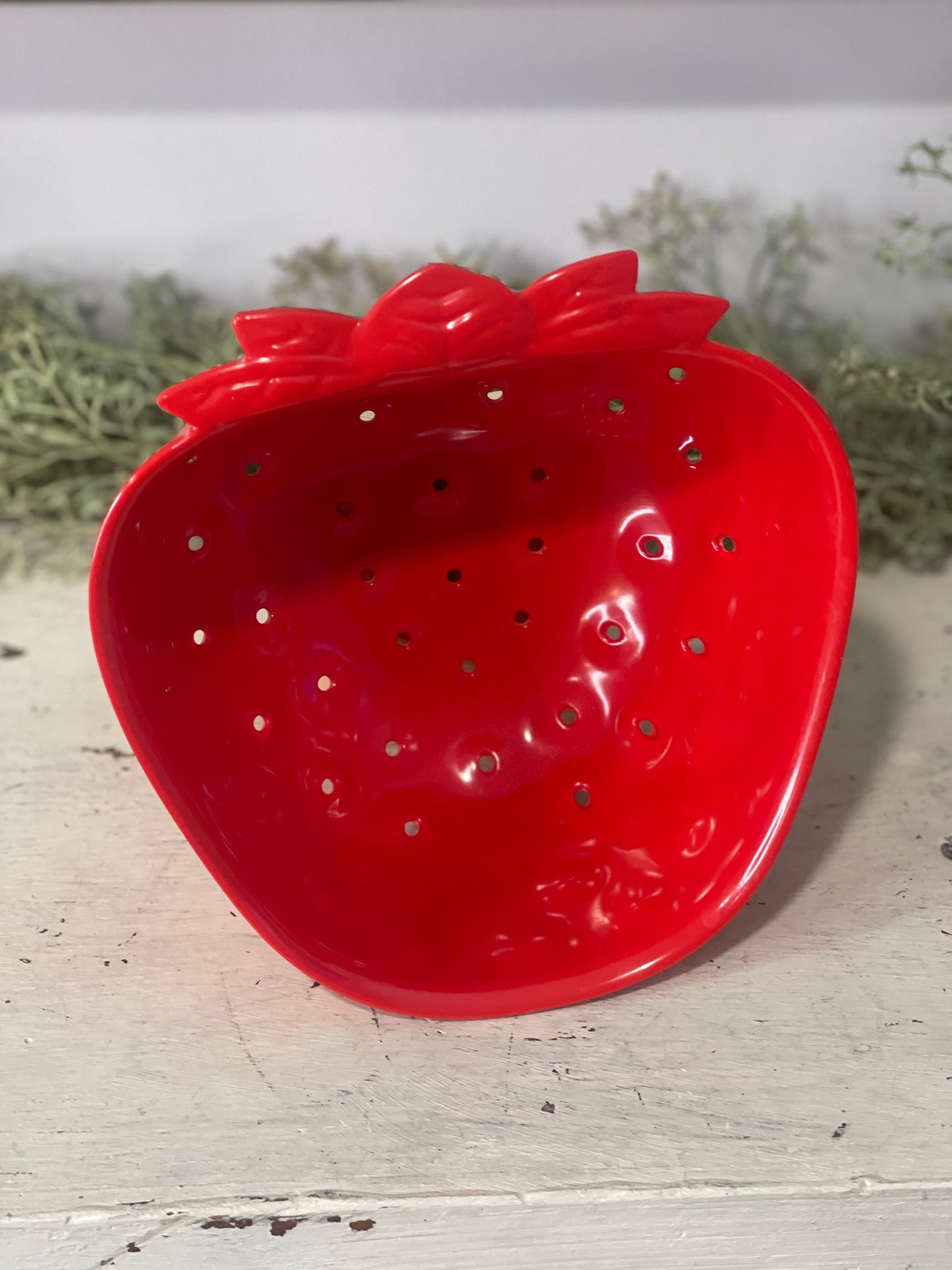 Strawberry Plastic Colander
