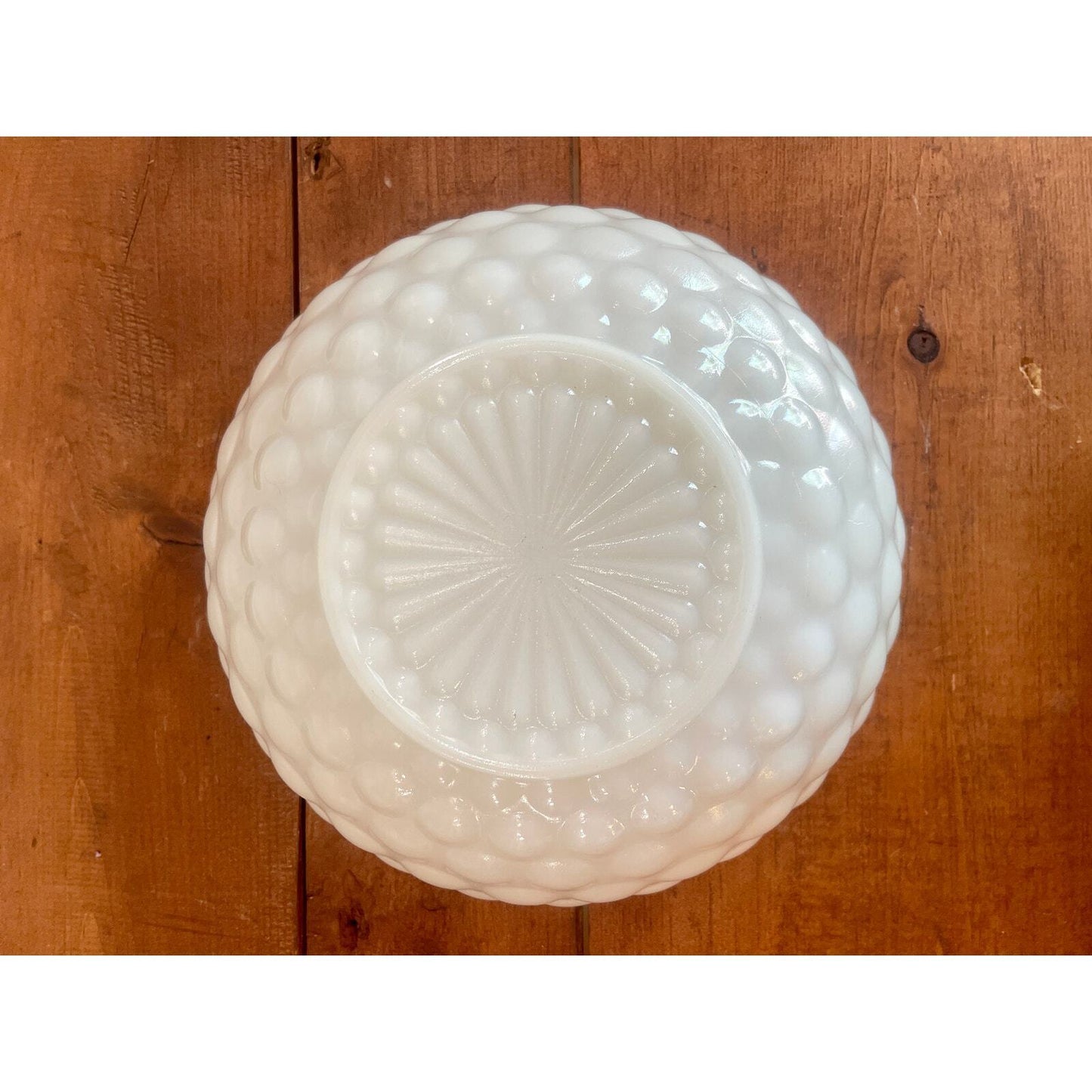 Vintage Bubble Milk Glass Bowl | Vintage Kitchen | Farmhouse Style | Vintage