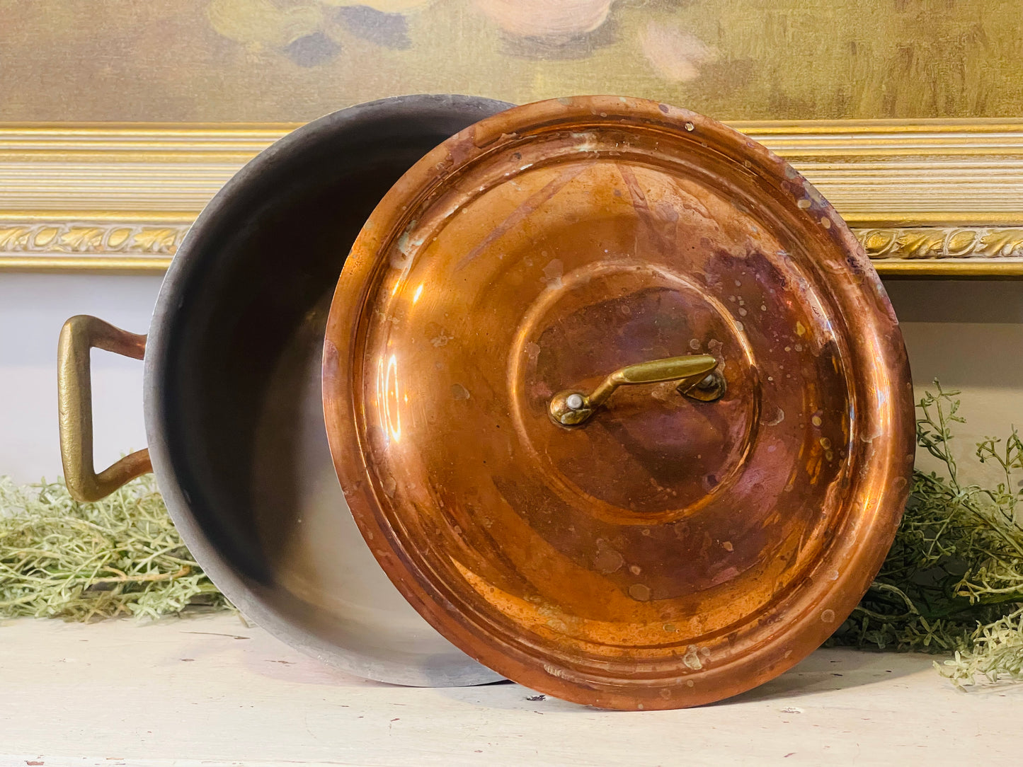 Copper Stock Pot & Lid