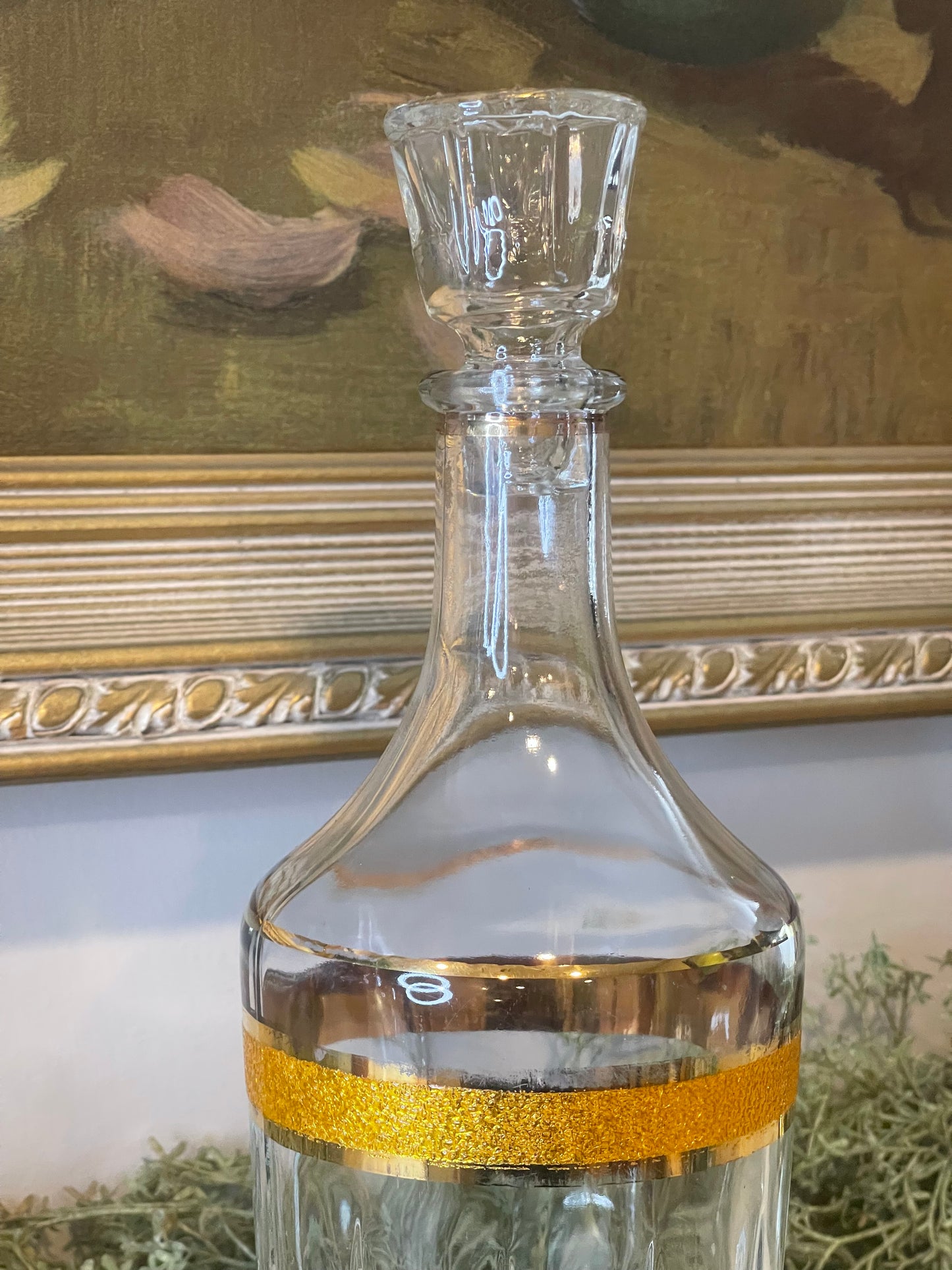 Vintage Hollywood Regency Decanter | Mid Century Modern