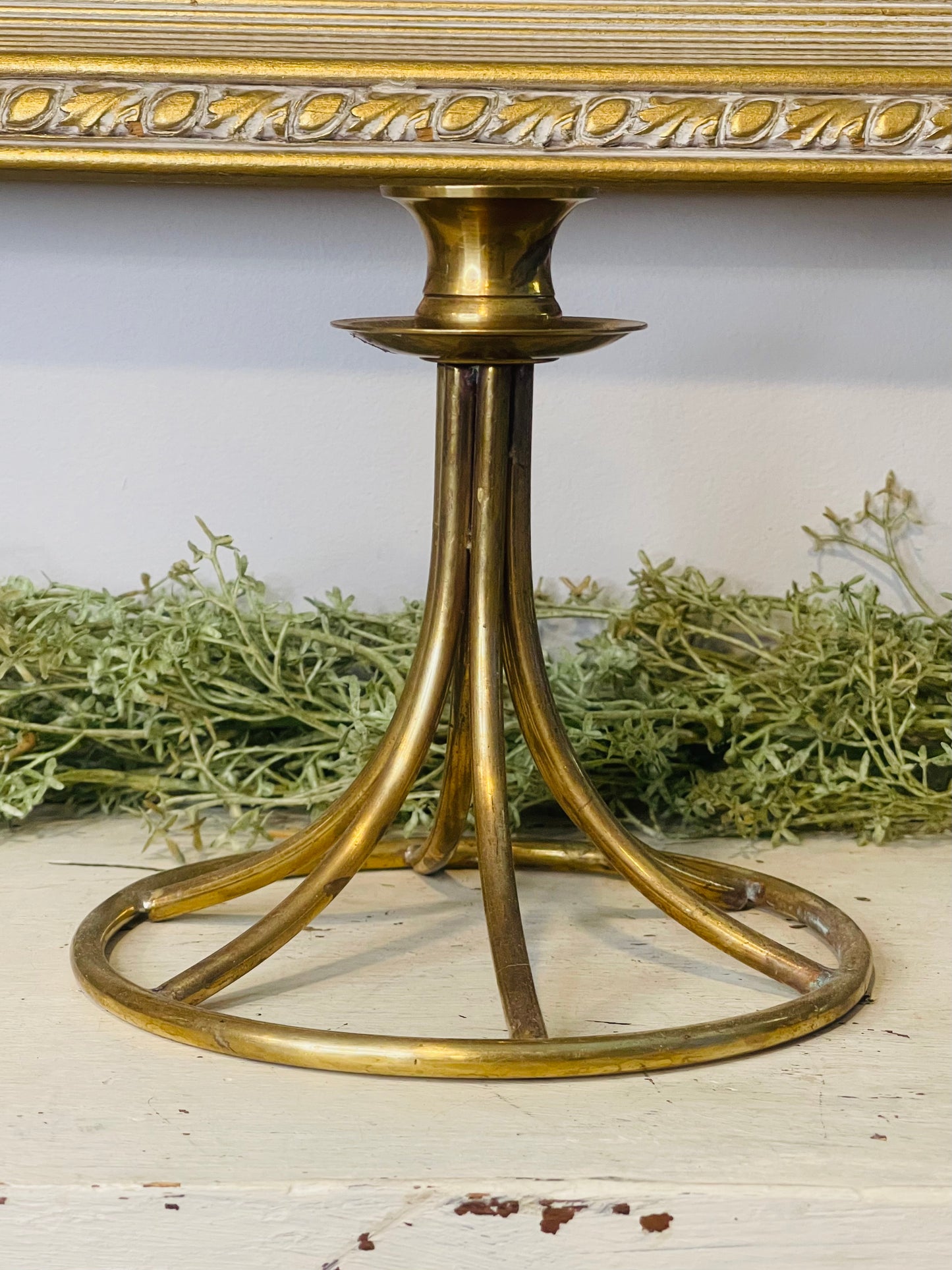 Vintage Assorted Brass Candlesticks | Candleholders