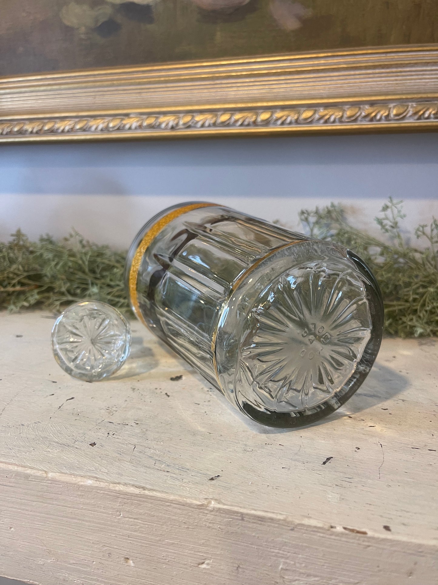 Vintage Hollywood Regency Decanter | Mid Century Modern
