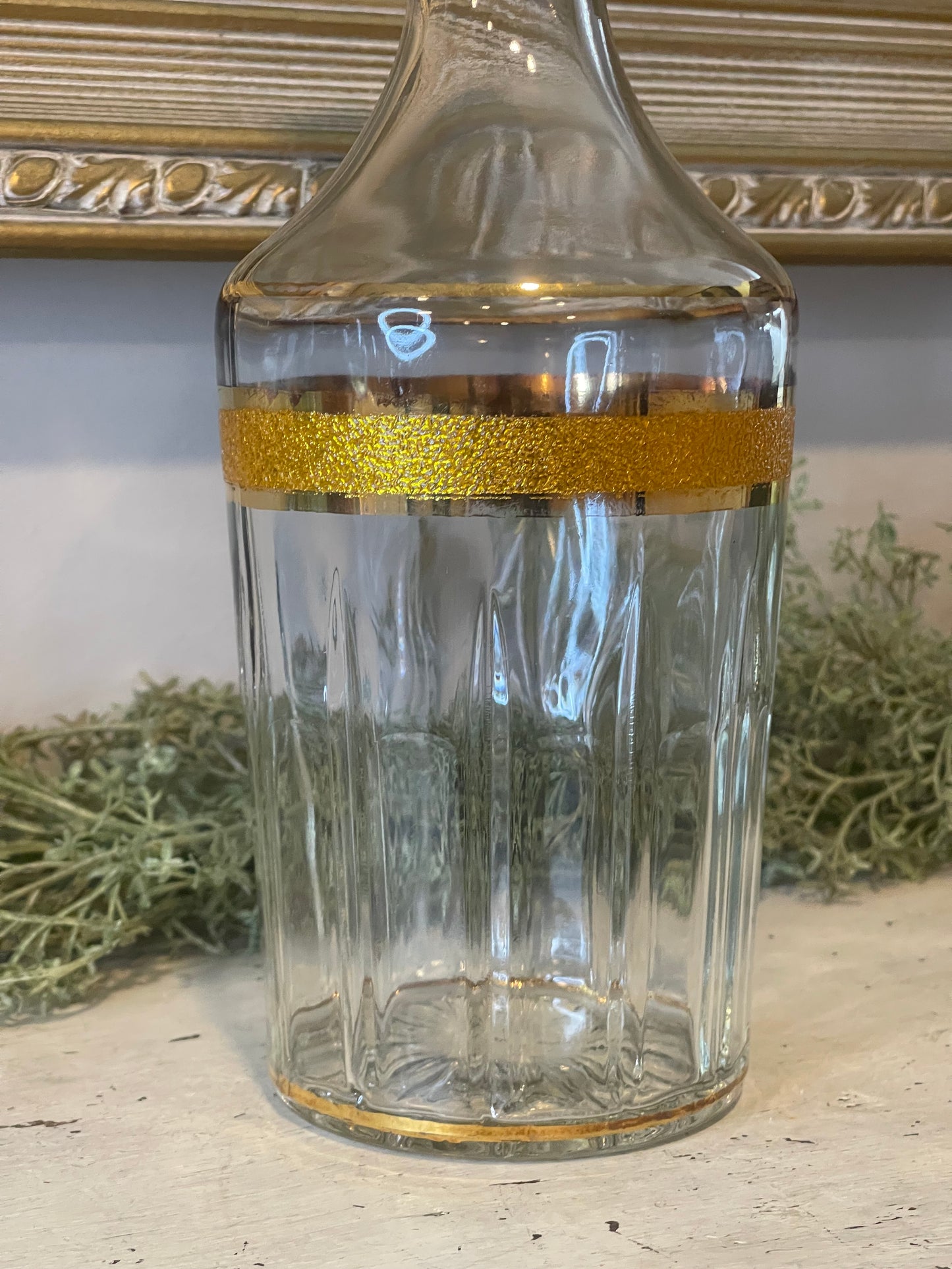 Vintage Hollywood Regency Decanter | Mid Century Modern