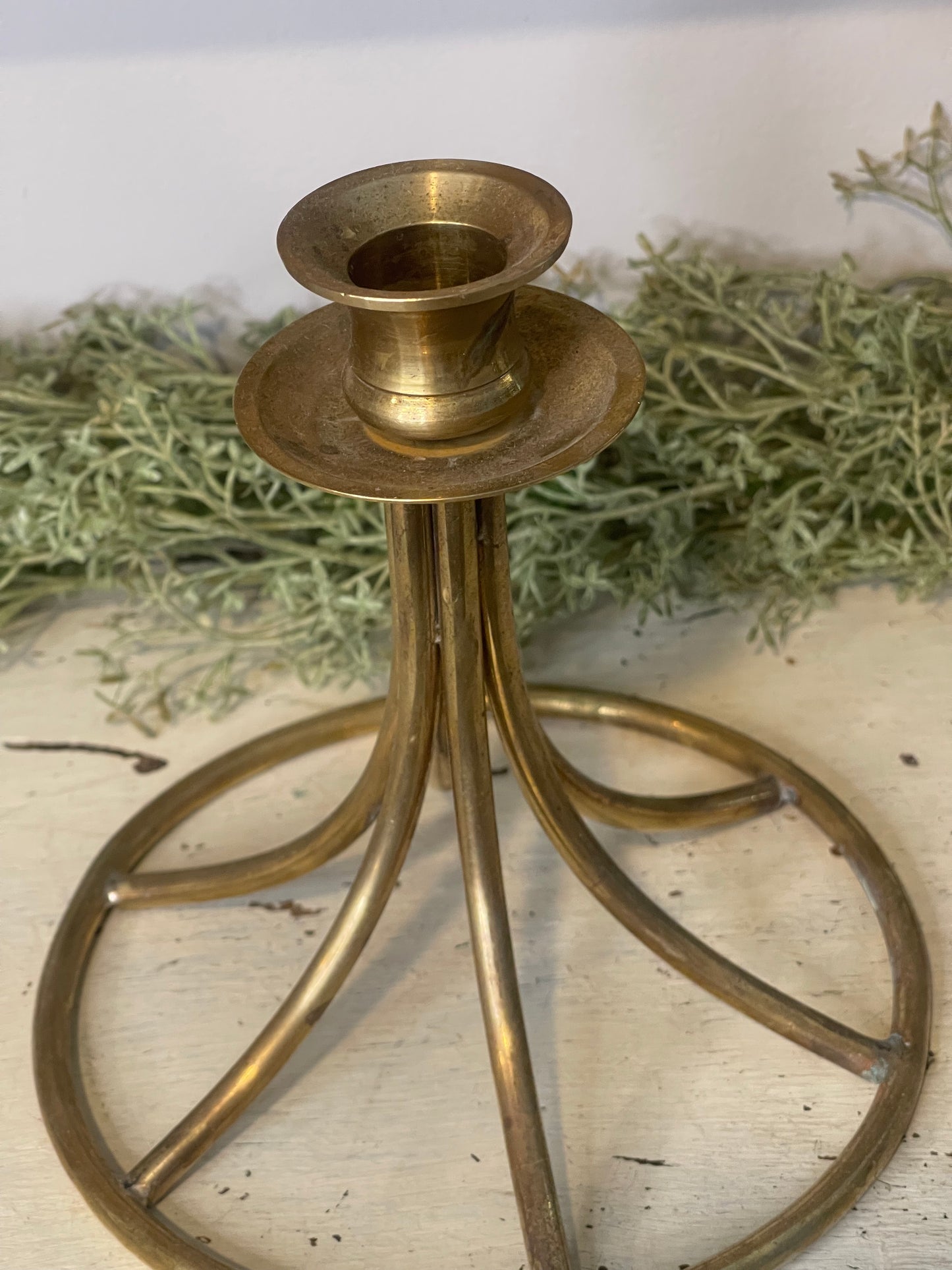 Vintage Assorted Brass Candlesticks | Candleholders