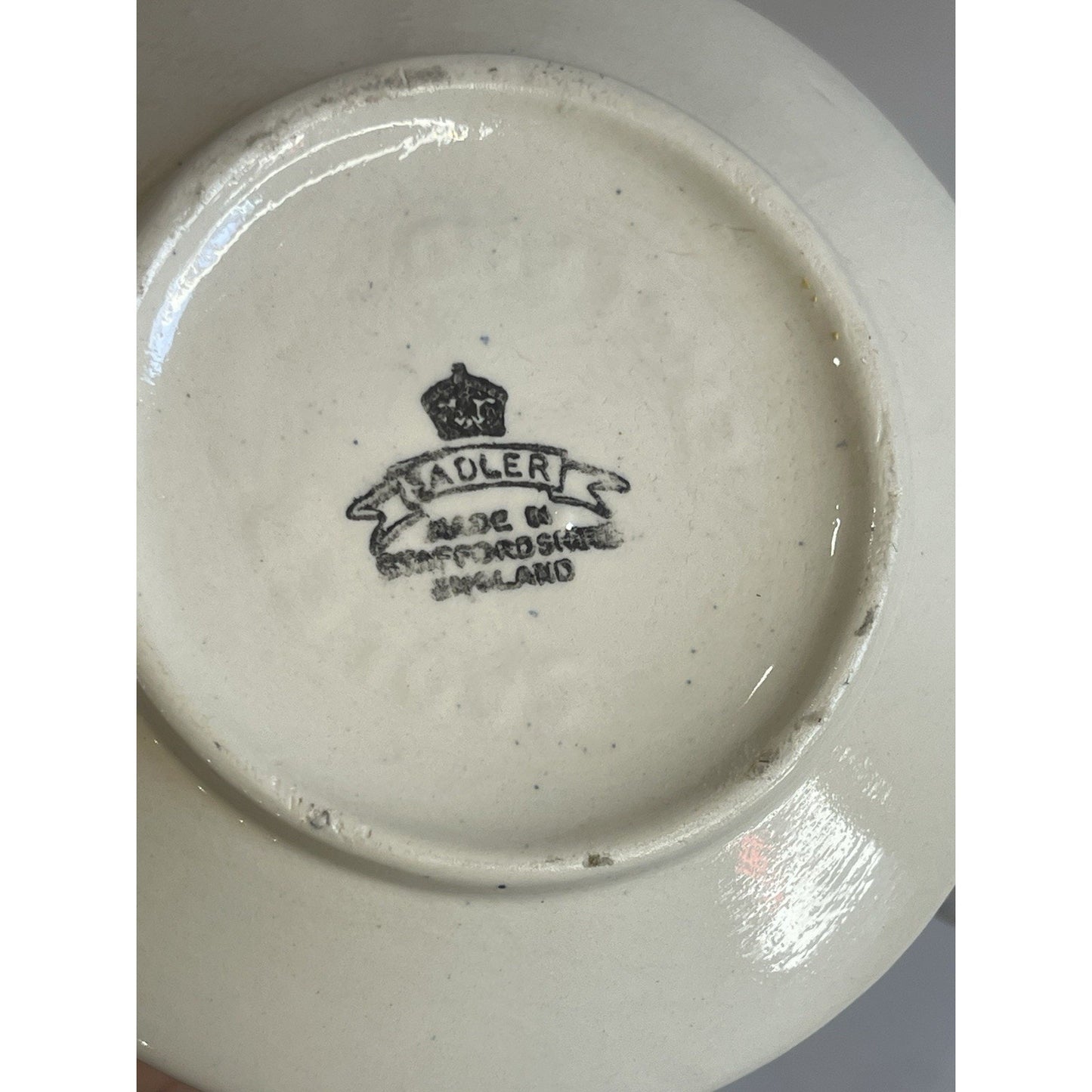 Blue and White Sadler Onion Teapot Staffordshire England | Teapot and Lid | EUC