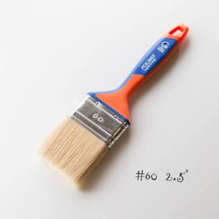 2.5 " Pennelli Giuliani SYNTHETIC FLAT BRUSH #60